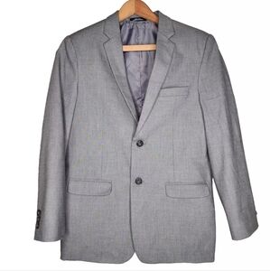 Chaps Boys Blazer Jacket in Gray Size 18